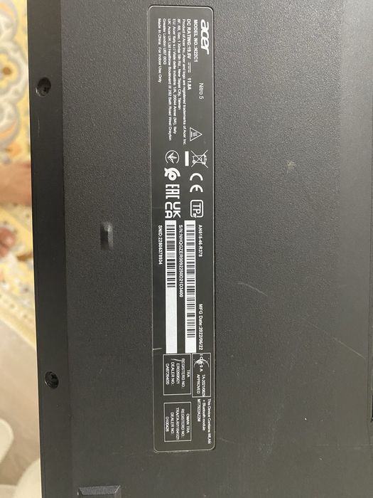 Aser nitro an515-46