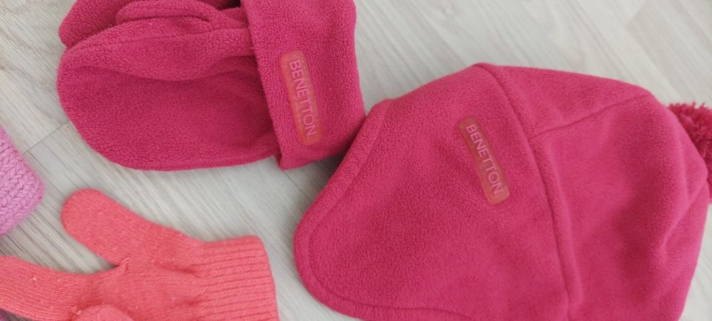 Benetton, HM, LC WAIKIKI Лот 11 кокетни дрехи, пантофи 4-5 г. 104-110