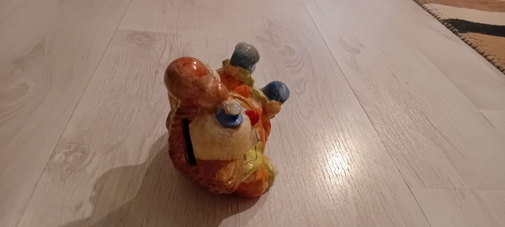 Pușculită ceramică clovn