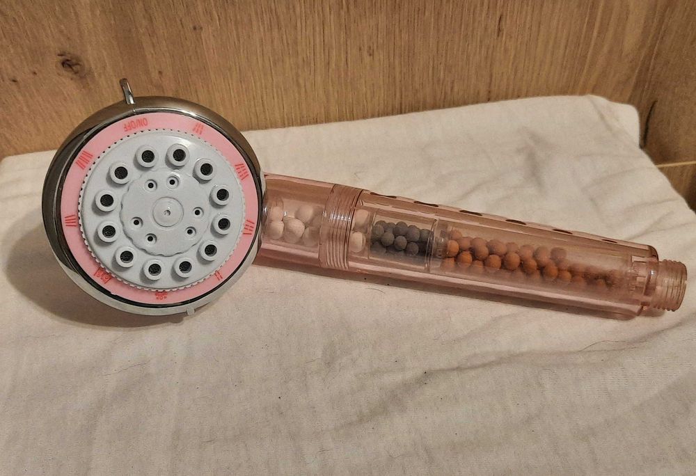 Pară de duș cu 3 filtre Krausen Spa, Nouă în cutie