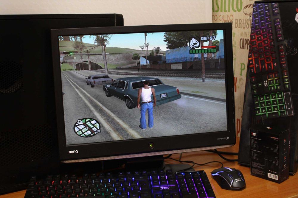 Компьютер ПК в полном комплекте с играми