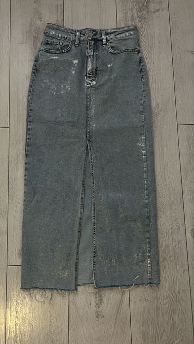 Дънкиви дълги поли