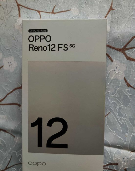 Мобилен телефон Oppo Reno12 FS, 12 GB RAM, 512 GB, 5G, маслинено зелен + ПОДАРЪК и ГАРАНЦИЯ