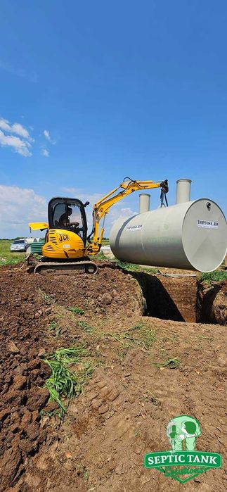 PACHET COMPLET: Fosa Septica Eco 4000L + MONTAJ Profesional la Cheie!
