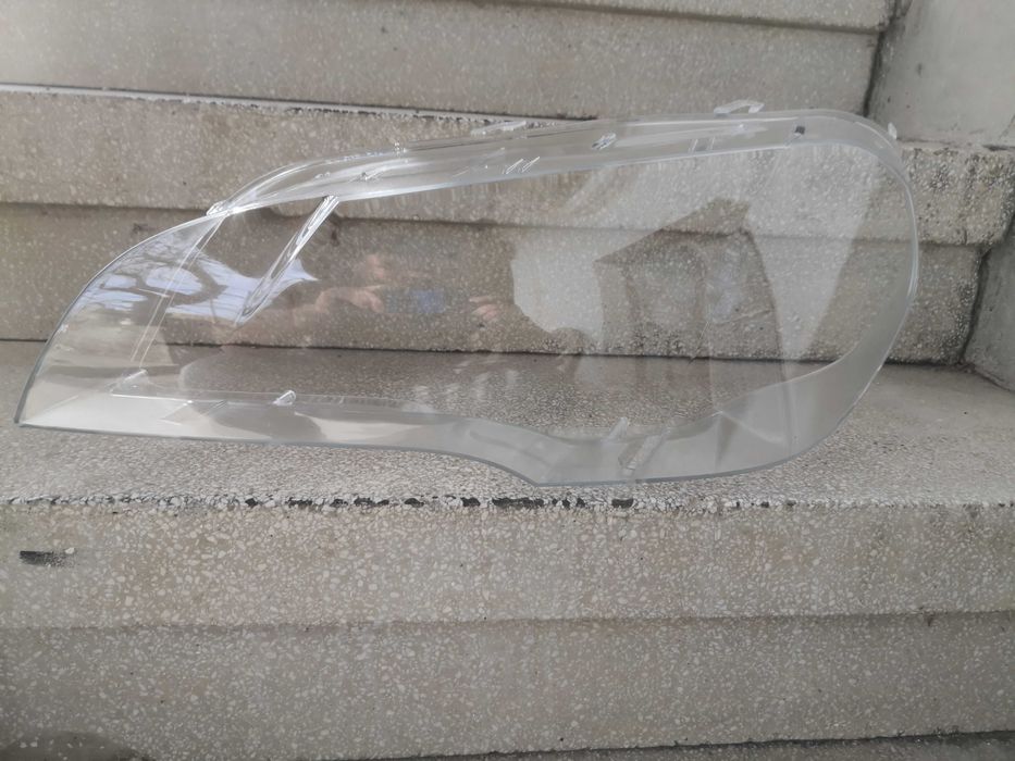 Стъкло фар BMW X5 E70 ляво/Стъкло фар БМВ Х5 Е70 НОВО