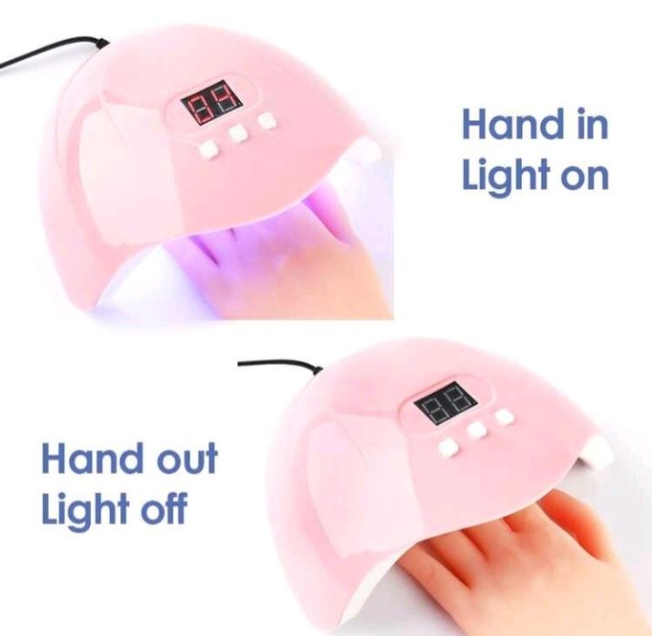 Печка за гел лак UV LED лампа за маникюр 54W