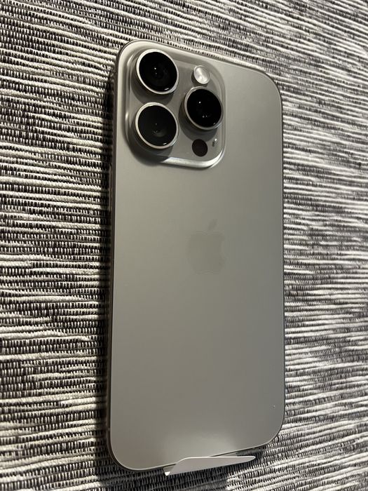 Iphone 16 pro nou natural titanium