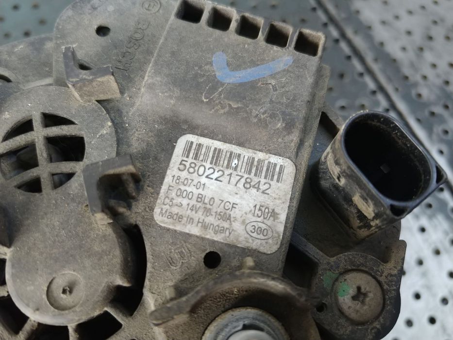 alternator  f1agl411j 2.3 hpi  euro 6  iveco daily 6  5802217842  f000bl07cf