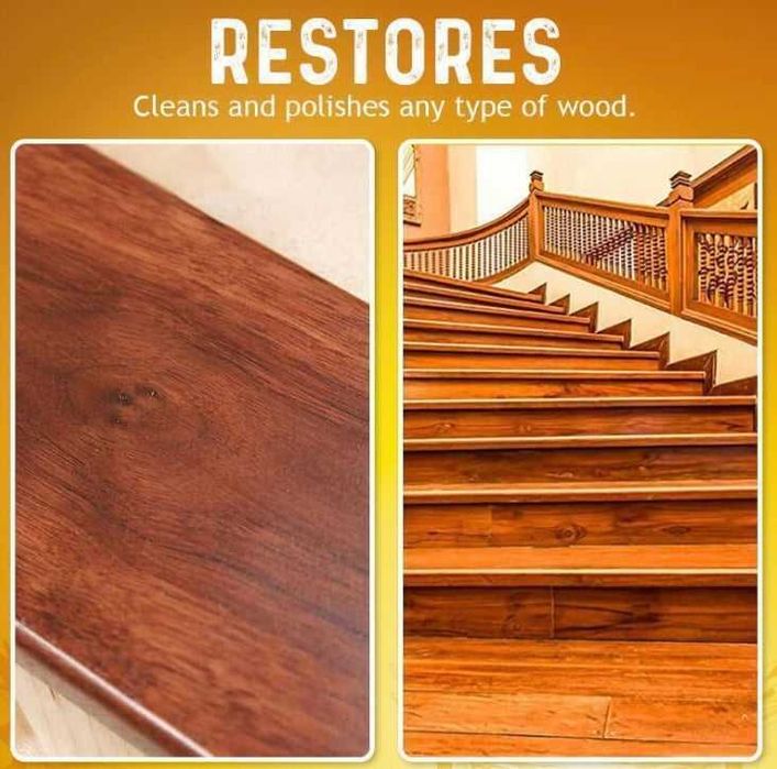 Полираща паста за дърво от пчелен восък "Mintiml"