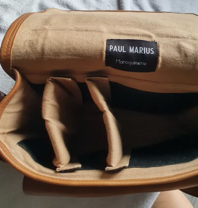 Сумка кожаная для фотокамеры