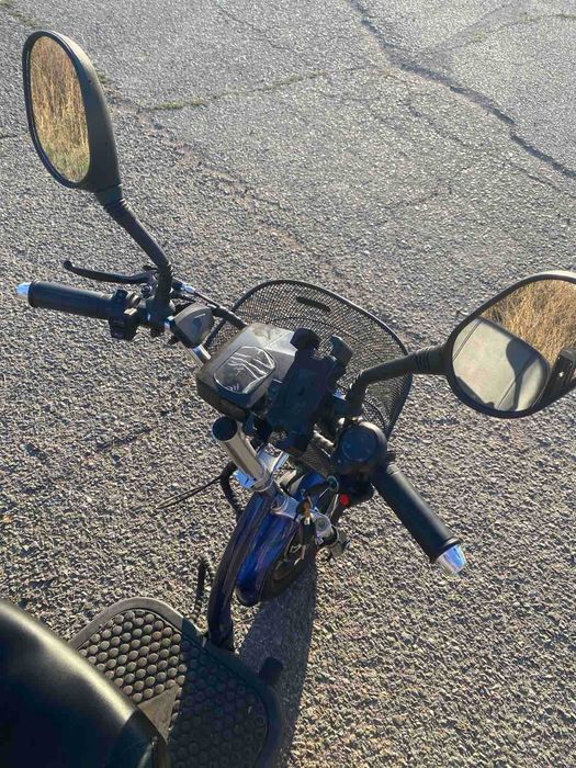 Електрическа Триколка H1 LUX (750W) | 4км Пробег | Гаранция 2026 г.!