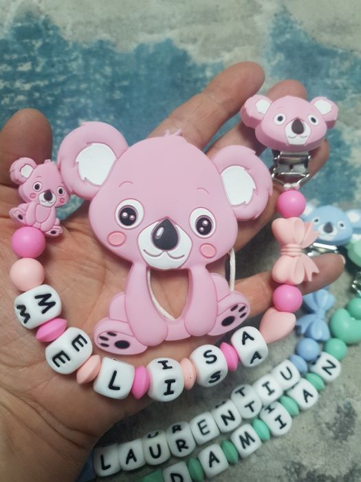 Lănțișoare suzeta din silicon