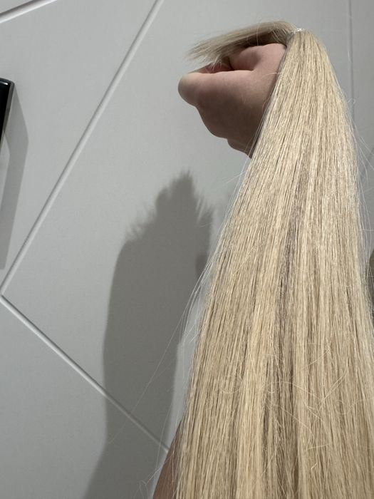 Натуральный волос Блонд Premium 45гр 50см