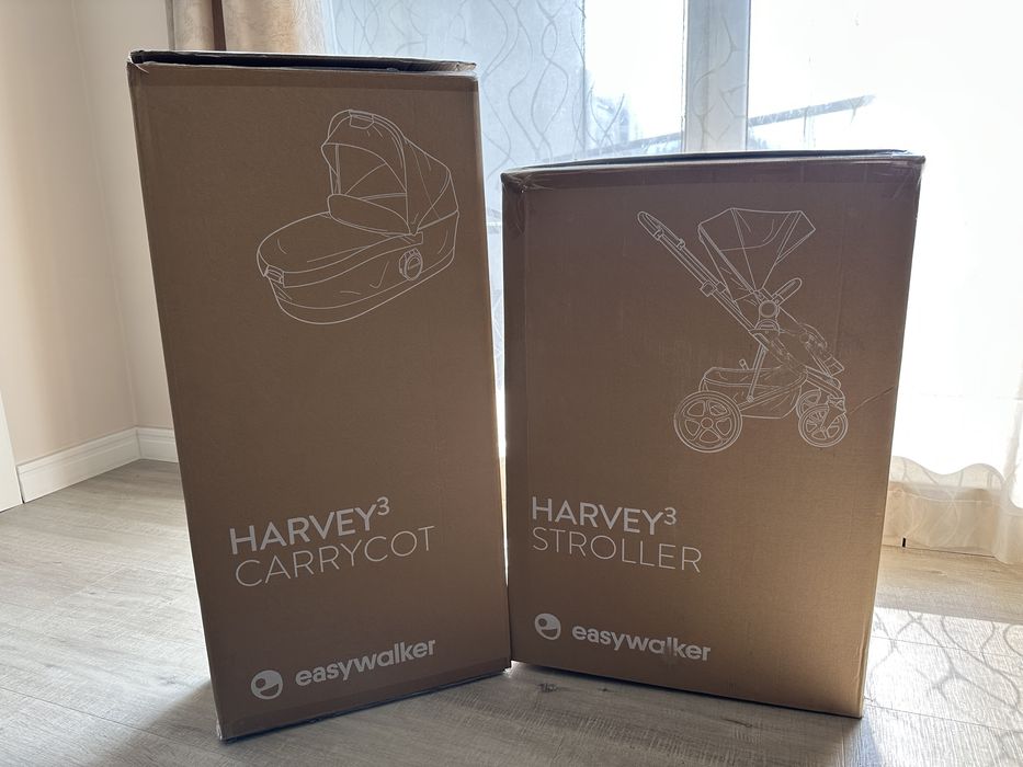 Easywalker Количка Harvey 3 Premium Sapphire Blue 2в1