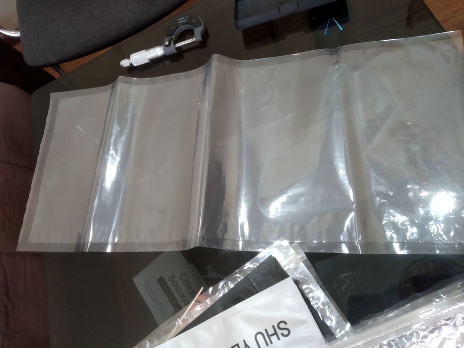 Вакуумные пакеты без рисунка прозрачные