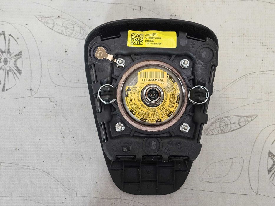 Airbag volan șofer Opel Mokka 2012-2016 2015 1.6 CDTI 100kW Cod OEM: 42334025, 631046026 (5G3)