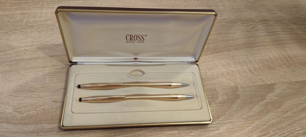 Set Lux Cross Classic Century - Aur 14K Gold Filled - Made in USA