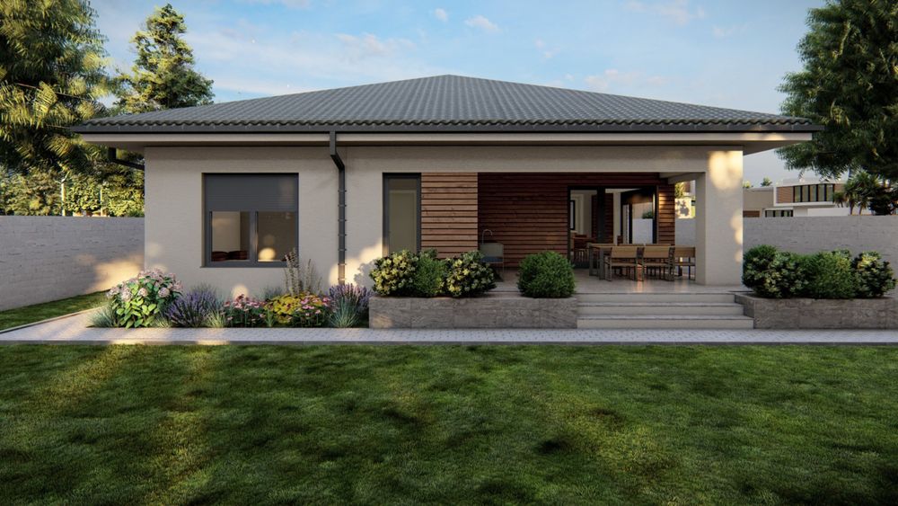 Teren Leș la drumul principal