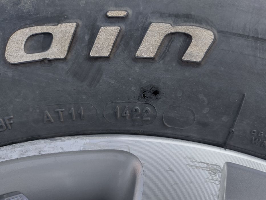Jante aliaj Nissan Patrol BF Goodrich 285 70 17