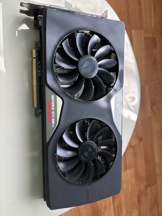 Placa video EVGA Gtx 980ti classified edition