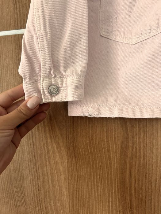 Geaca blug roz fetite 3-4 ani Zara