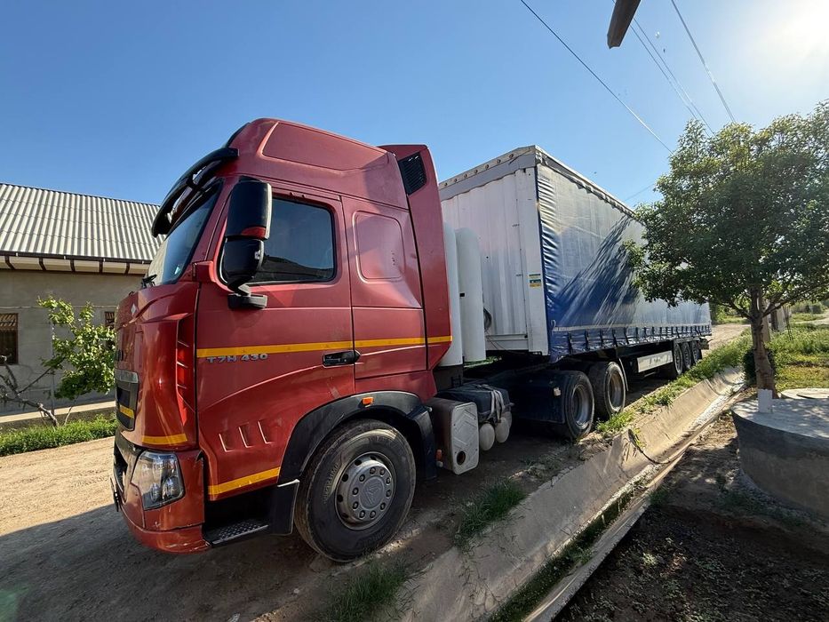 Фура сотилади комплект.
Тягач SINOTRUK HOWO T7
Прицеп KRONE SD