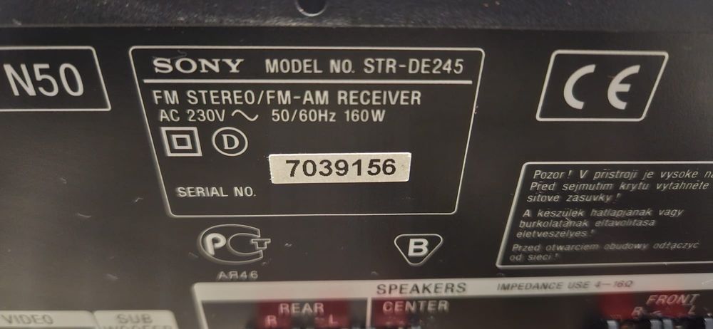 Amplificator Sony STR-DE245
