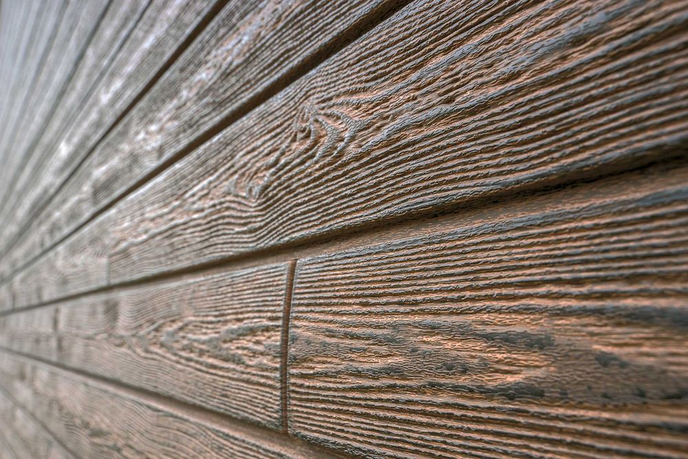 Сайдинг под дерево Винтаж Хокла. Металлочерепица, ондулин, осп