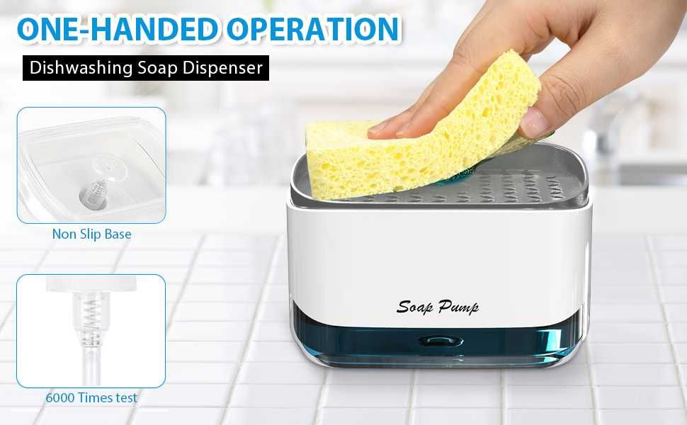 Дозатор за препарат за съдове 2 в 1