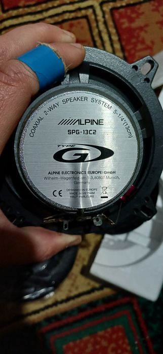 Boxe Alpine super bass cu 2 cai