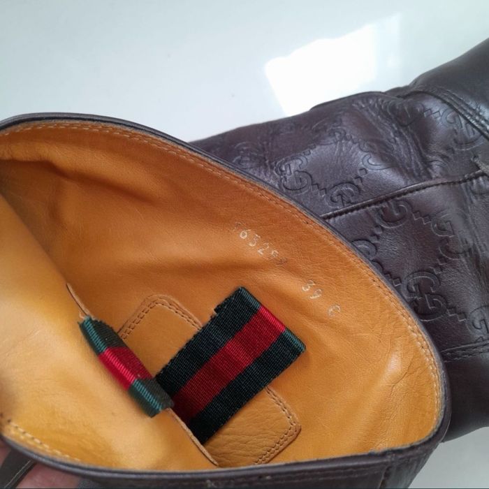Cizme Gucci autentice piele naturala