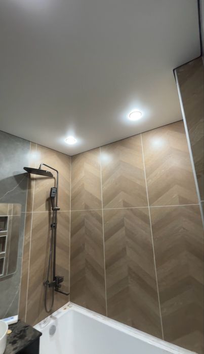 натижной потолок