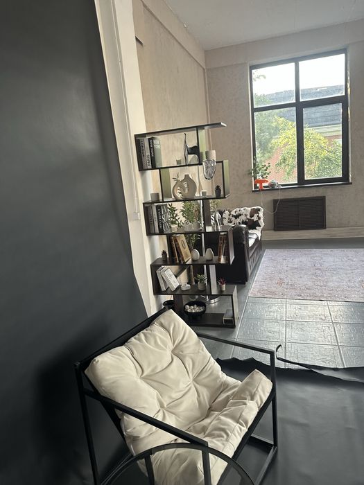 Кресло в стиле Лофт бежевое