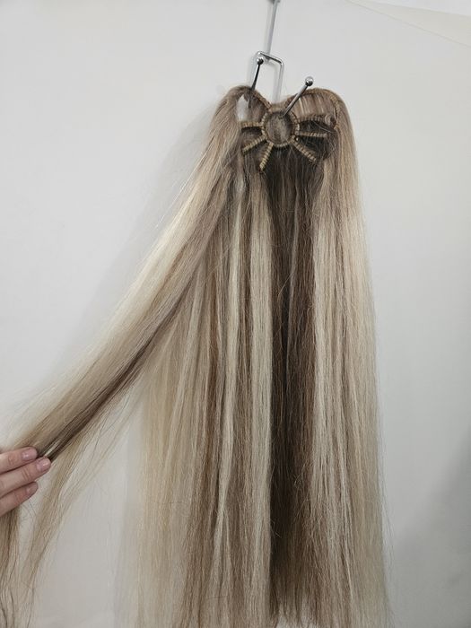 Extensii blond șuvițat IEXTENSIONS