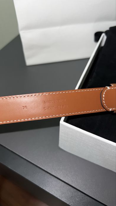 Оригинал. Ремень CELINE Triomphe 25 мм
