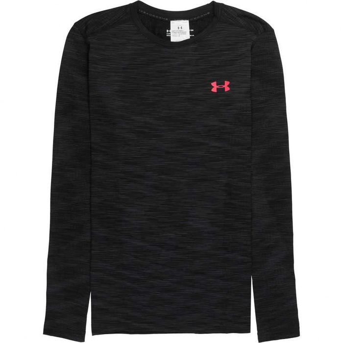 UnderArmour ThreadBorne Tricou Mâneci lungi Nou Marime S Longsleeve Negru Gri