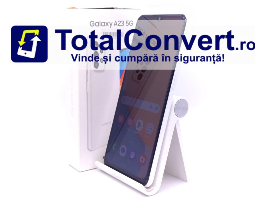 Samsung A23 5G 64GB White 4GB Dual SIM, Garantie 24 luni | #D91522