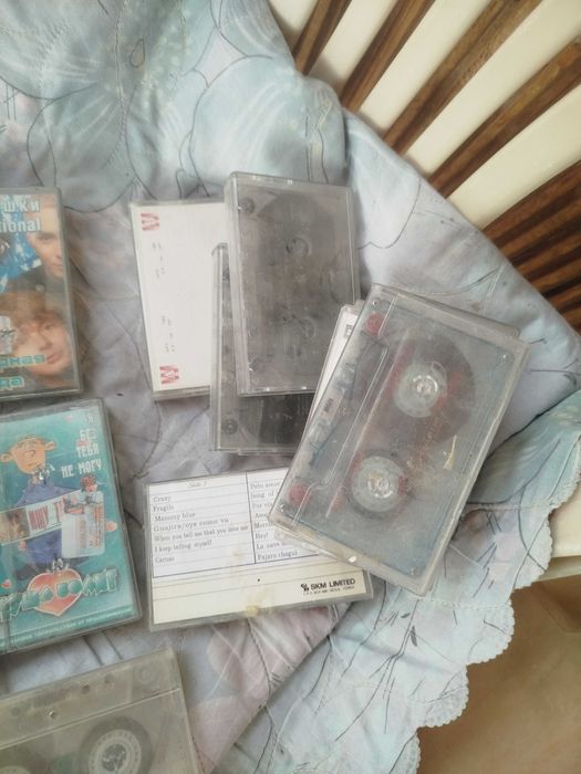 Аудио кассетты, 15 шт