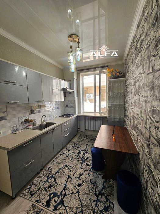 4 xonali qilingan 56m² 1-qavat, #3x #4x #444a