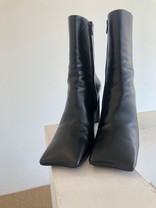 Естествена кожа оригинални Balenciaga женски боти