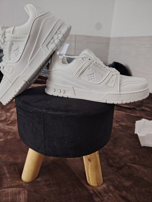 Adidași Louis Vuitton Full-White