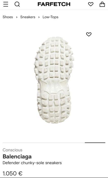 Balenciaga Defender chunky-sole sneakers