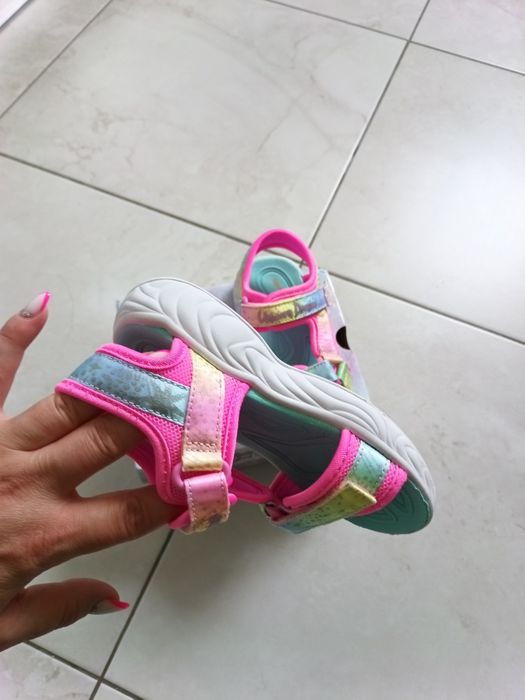 Sandale fete Skechers 26
