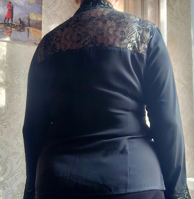 Блуза женская черная