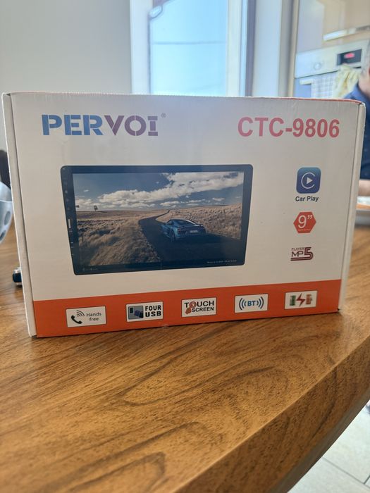 Vând Navigație Auto 2 DIN PerVoi CTC-9806 – Android, CarPlay, Android Auto