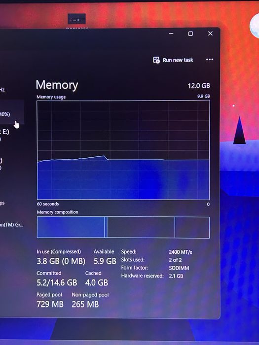 Laptop Lenovo Ryzen 12Gb Ram Urgent!!