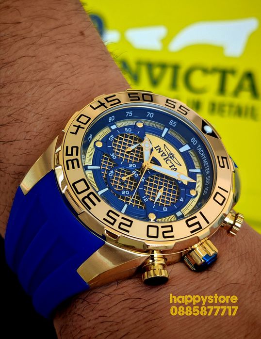 INVICTA Pogo Blue 50mm, Инвикта нов ръчен часовник