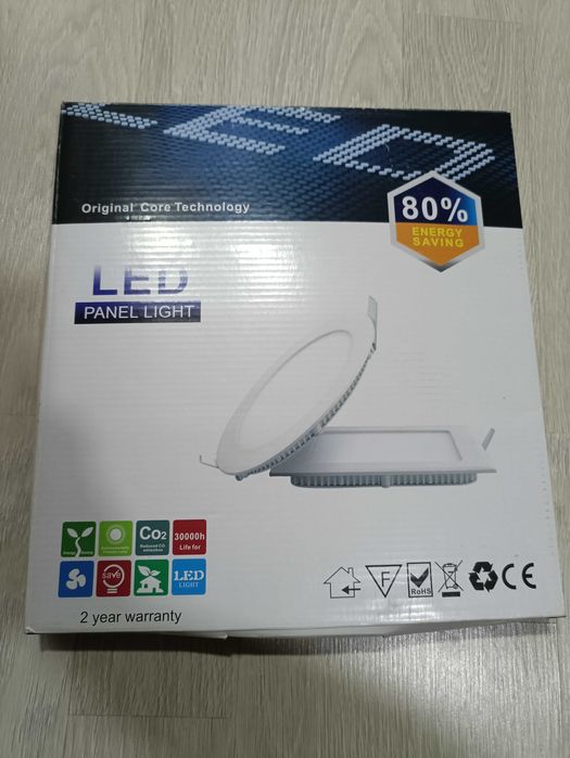 Лёд освещение панель. 24ватт