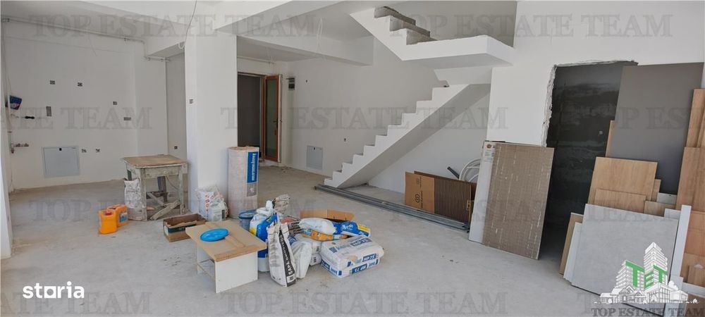 Apartament 3 camere, Duplex P+1 si curte proprie de 110 mp, bloc bouti