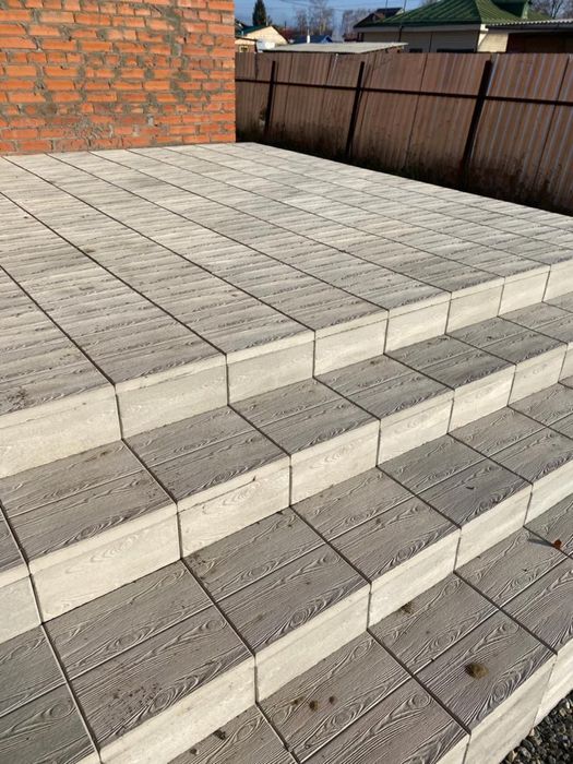 Тротуарная плитка , брусчатка «2 доски»